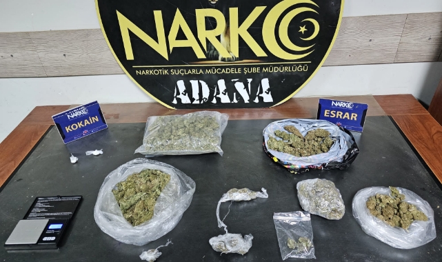 Adana'da Uyuşturucu Operasyonu