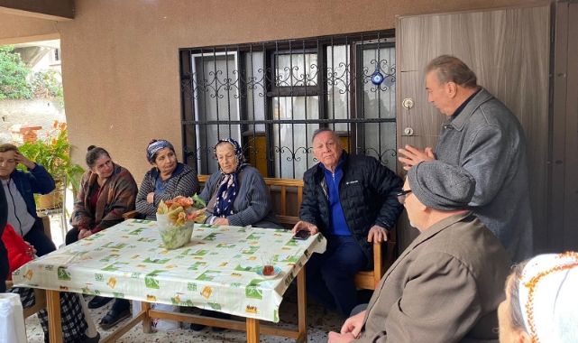 Başkan Akay’dan Ev Ziyaretleri
