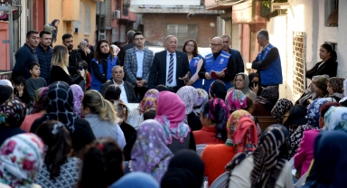 Başkan Akay, Mahalle Mahalle Geziyor