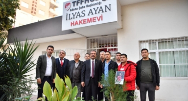 Başkan Çetin’den Hakemlere “Geçmiş Olsun” Ziyareti