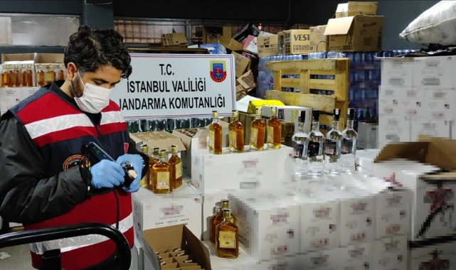 Bir Yılda 95 Bin Litre Sahte İçki Ele Geçirildi