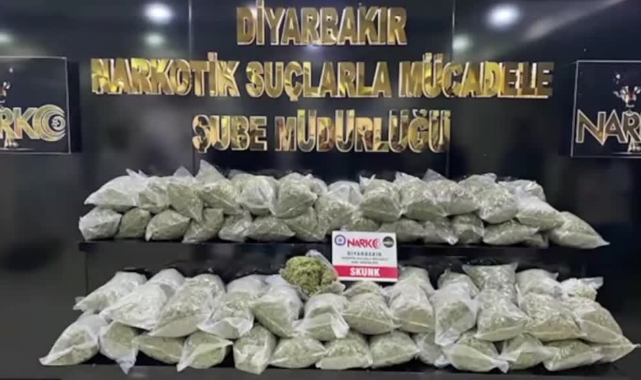 Diyarbakır'da Dev Narkotik Operasyonu