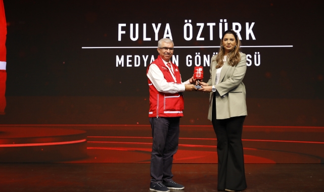 Fulya Öztürk'e “Medyanın Gönüllüsü” Ödülü