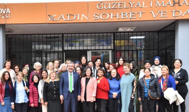 Kadınlardan Soner Çetin’e Hizmet Teşekkürü