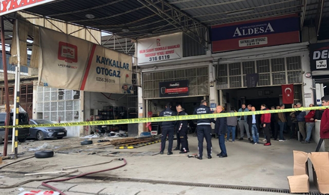 LPG Dönüşümü Yapan İş Yerinde Korkutan Patlama