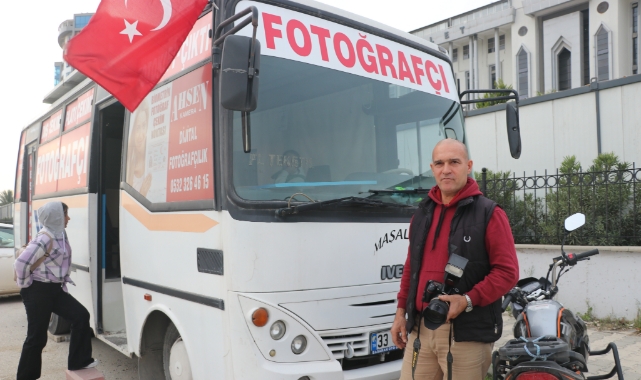 Midibüsü Stüdyoya Çevirdi