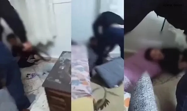 Oğlunu Kemerle Dövdü!