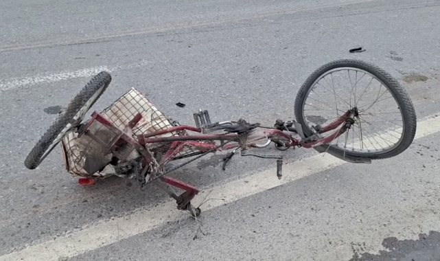 Otomobilin Çarptığı Bisiklet Sürücüsü Öldü