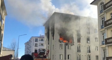 Patlama Sonrasında Yangın Çıktı