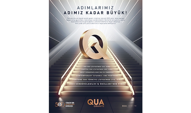QUA Granite Yeni Yılı Başarılarıyla Kutluyor!