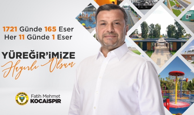 Yüreğir’e Her 11 Günde 1 Eser