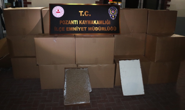 1 Milyon 636 Bin Kaçak Makaron Ele Geçirildi