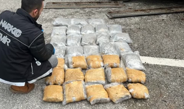 19 Kilo 225 Gram Uyuşturucuyla Yakalandı