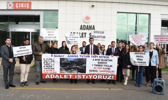 ‘Adalet İstiyoruz’