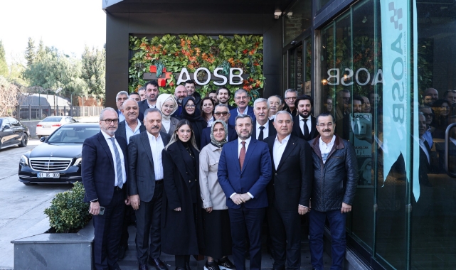 Başkan Kocaispir AOSB’de Sanayicilerle Bir Araya Geldi