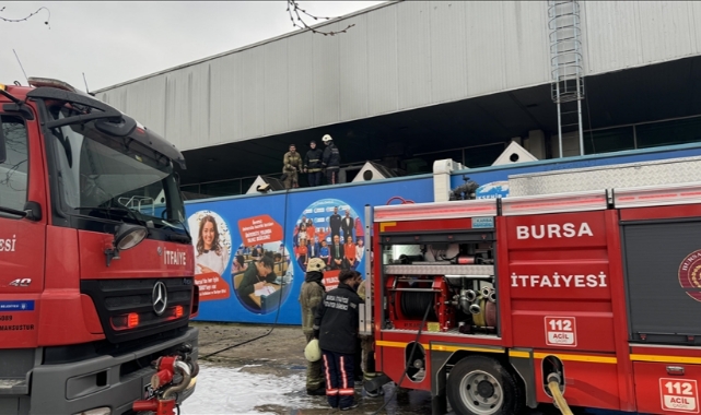 Bursa Şehirlerarası Otobüs Terminalinde Yangın