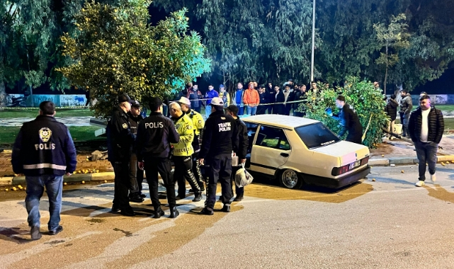 Cadde Üzerinde Korkunç Kaza:1 Ölü,3 Yaralı