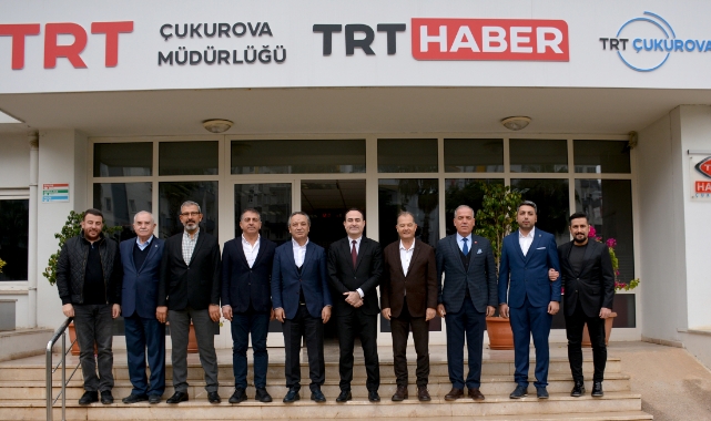 DAİMFED'den TRT Çukurova Bölge Müdürlüğüne Ziyaret