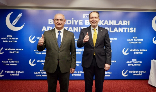 Fatih Erbakan, Mustafa Çay'ın Adaylığını Resmi Olarak Açıkladı