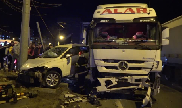 Feci Kaza:1 Ölü, 4 Yaralı