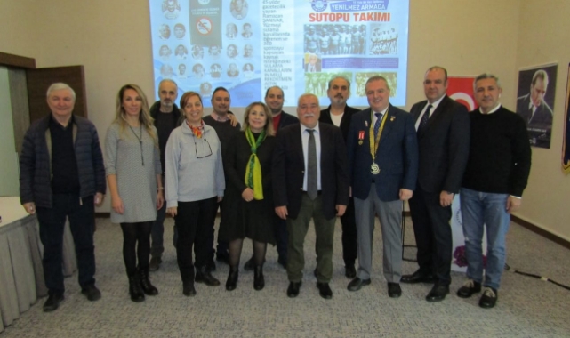 Gazeteci Şanıvar’dan Rotary Üyelerine Spor-Olimpizm ve Medya Konferansı
