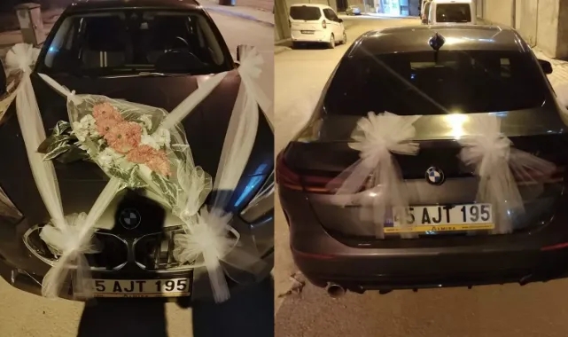 Gelin Arabasından Düzensiz Göçmenler Çıktı