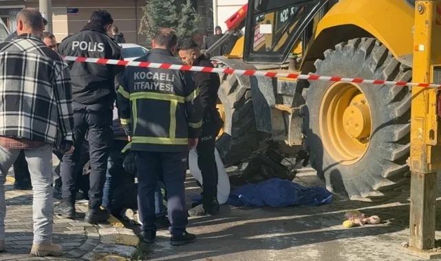 İş Makinesinin Çarptığı Bebek Öldü