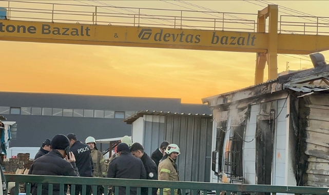 İşçilerin Kaldığı Konteynerde Yangın:3 Ölü