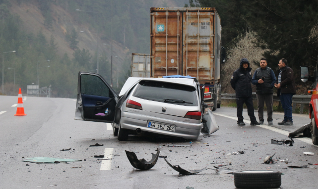 İzne Çıkan Polis Memurları Kaza Yaptı:1 Ölü, 1 Yaralı