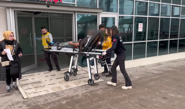 Kafasına Yük Asansörü Düştü