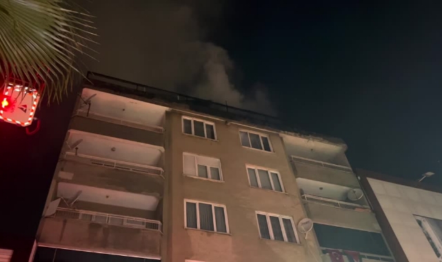 Psikolojik Sorunları Olan Şahıs Evini Ateşe Verdi!