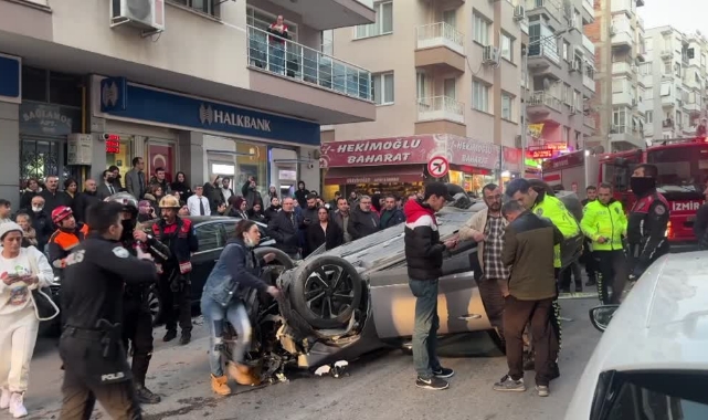 Silahla Sırtından Vurulan Kişi Otomobille Kaçarken Kaza Yaptı