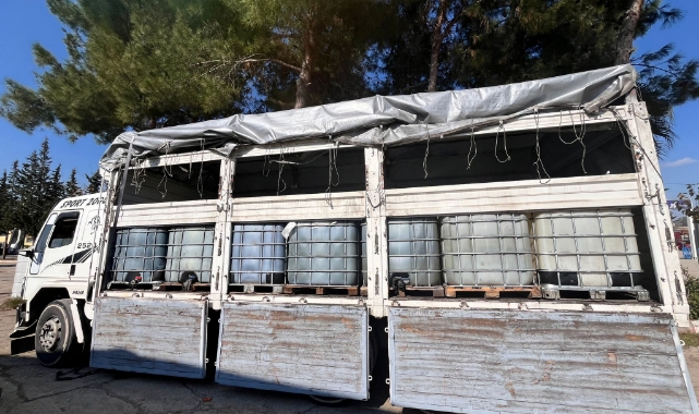11 Bin 400 Litre Kaçak Akaryakıt Ele Geçirildi