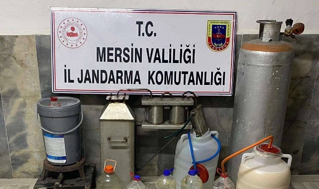 150 Litre Sahte İçki Ele Geçirildi