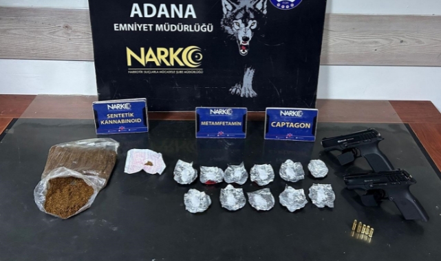 Adana'da Uyuşturucu Operasyonu