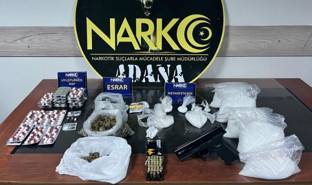 Adana'da Uyuşturucu Operasyonu