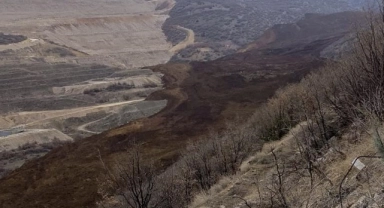 Altın Madeninde Toprak Kayması Meydana Geldi