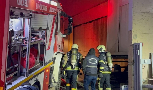 Alüminyum Fabrikasında Korkutan Yangın