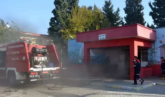 Anaokulunda Korkutan Yangın