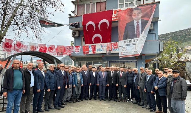 Başkan Kanlı'dan, Yeni Atanan Teşkilata Ziyaret