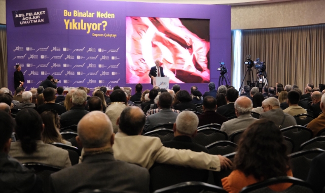 “Bu Binalar Neden Yıkılıyor” Konulu Deprem Çalıştayı