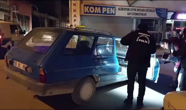 Çaldığı Otomobille Kaza Yaptı