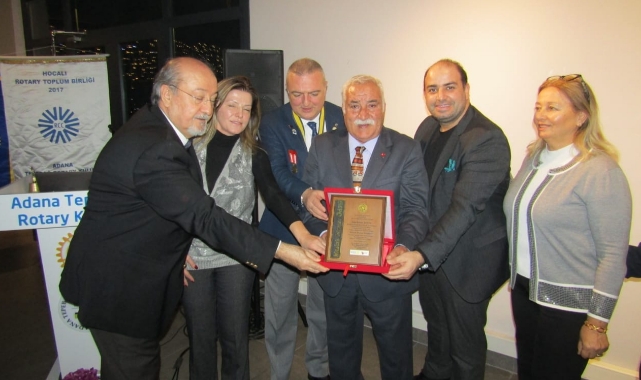 Gazeteci Şanıvar’a Rotaryanlardan Meslek Hizmet Ödülü