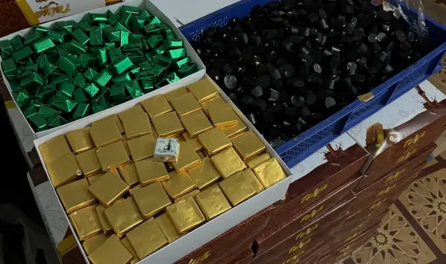 Kaçak Çikolata İmalathanesine Baskın