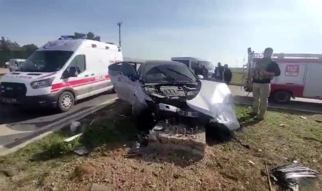 Kara Yolda Trafik Kazası:6 Yaralı