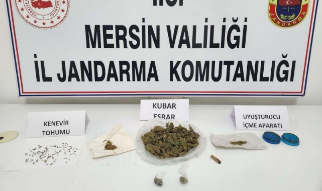 Mersin'de Uyuşturucu Operasyonu