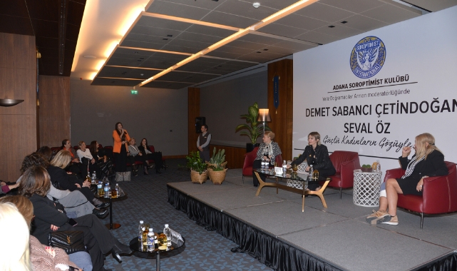 Sabancı ve Öz, Depremzedeler İçin Adana'ya Geldi