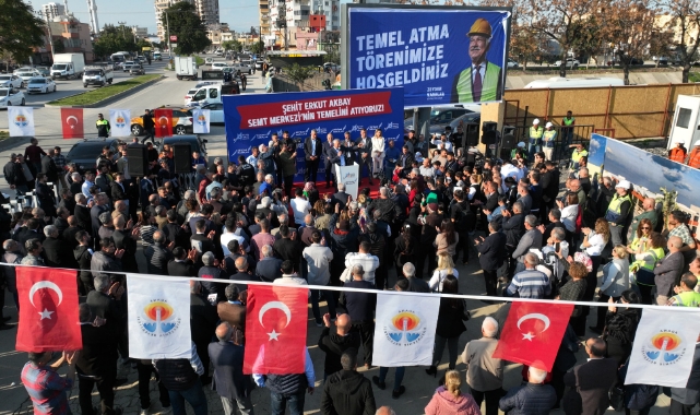 Şehit Erkut Akbay Semt Merkezi’nin Temeli Atıldı