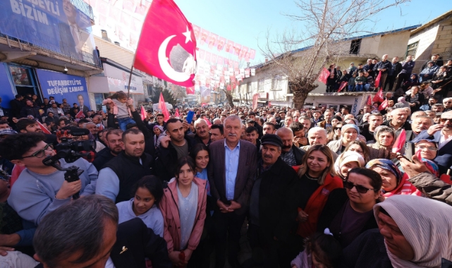 Tufanbeyli'de Karalar'a Coşkulu Karşılama