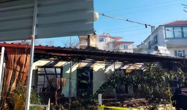 Yaşlı Adam Yangında Öldü